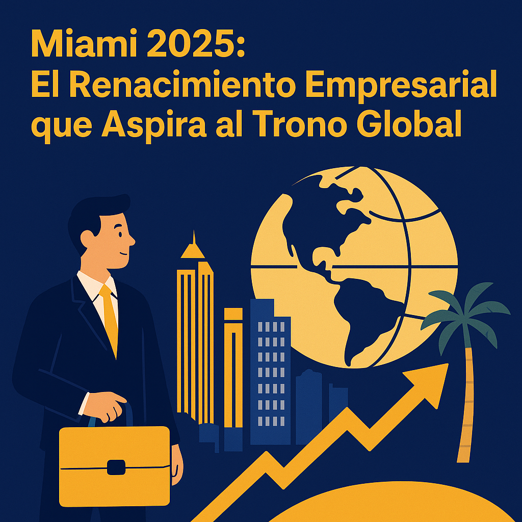 Por Qué Miami se Consolida como Capital Empresarial Global y Destino Clave para Inversionistas Internacionales